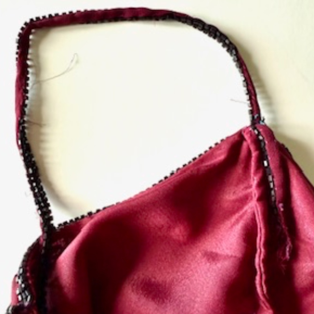 Silk Rhinestone Gown - Picture 6 of 16